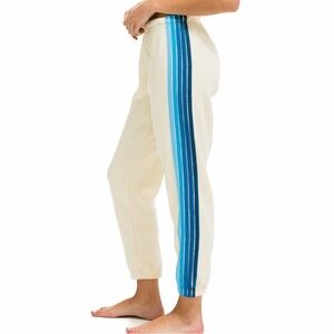 Aviator Nation 5 stripe sweatpants